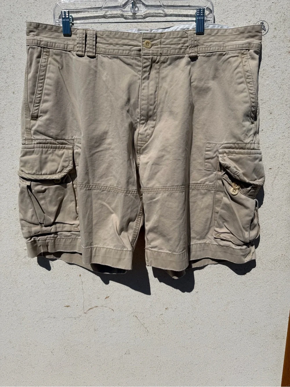 Ralph Lauren Polo Cargo Shorts Men’s 42 Beige Khaki Utility Casual